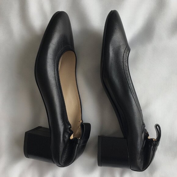 NWOB Everlane The Italian Nappa Leather Day Heel in Black, Size 7 - Picture 4 of 11